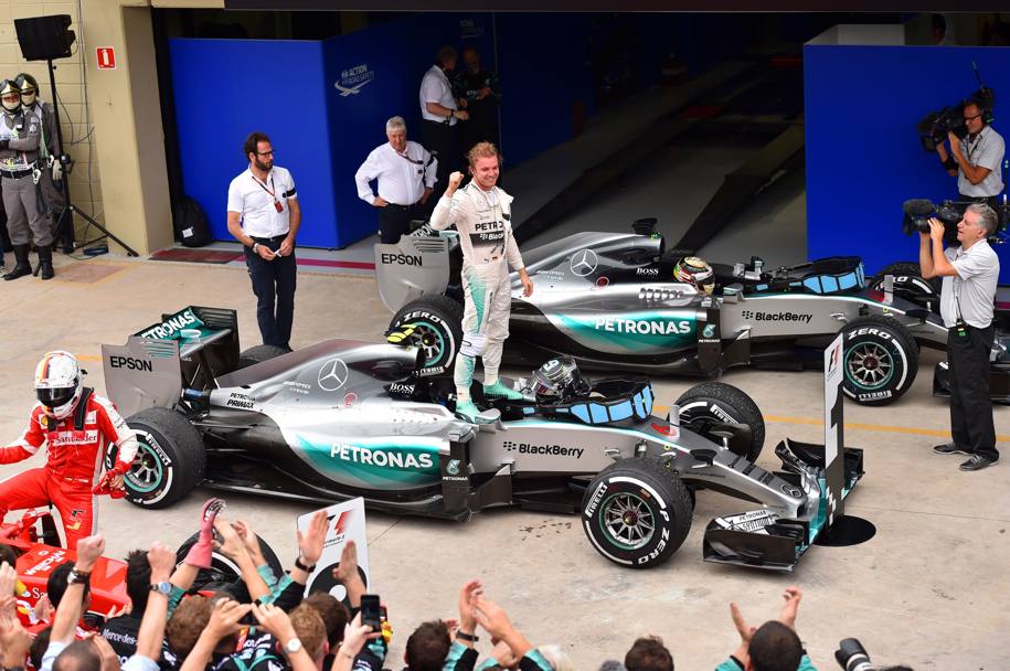 Rosberg vince il quinto GP della stagione. Getty